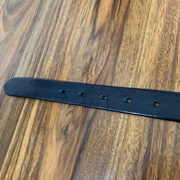 Ralph Lauren Crystal Belt Buckle Belt Made in Italy size Small